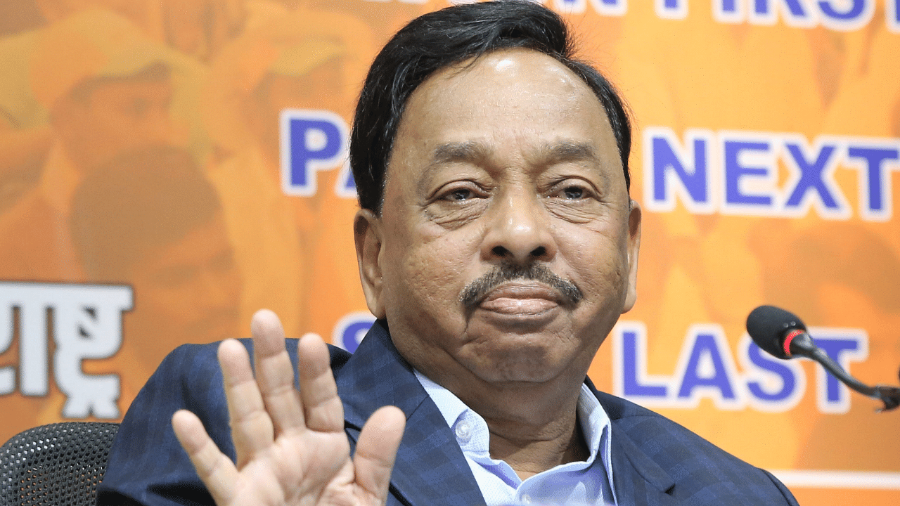 Union Minister Narayan Rane. Credit: PTI Photo