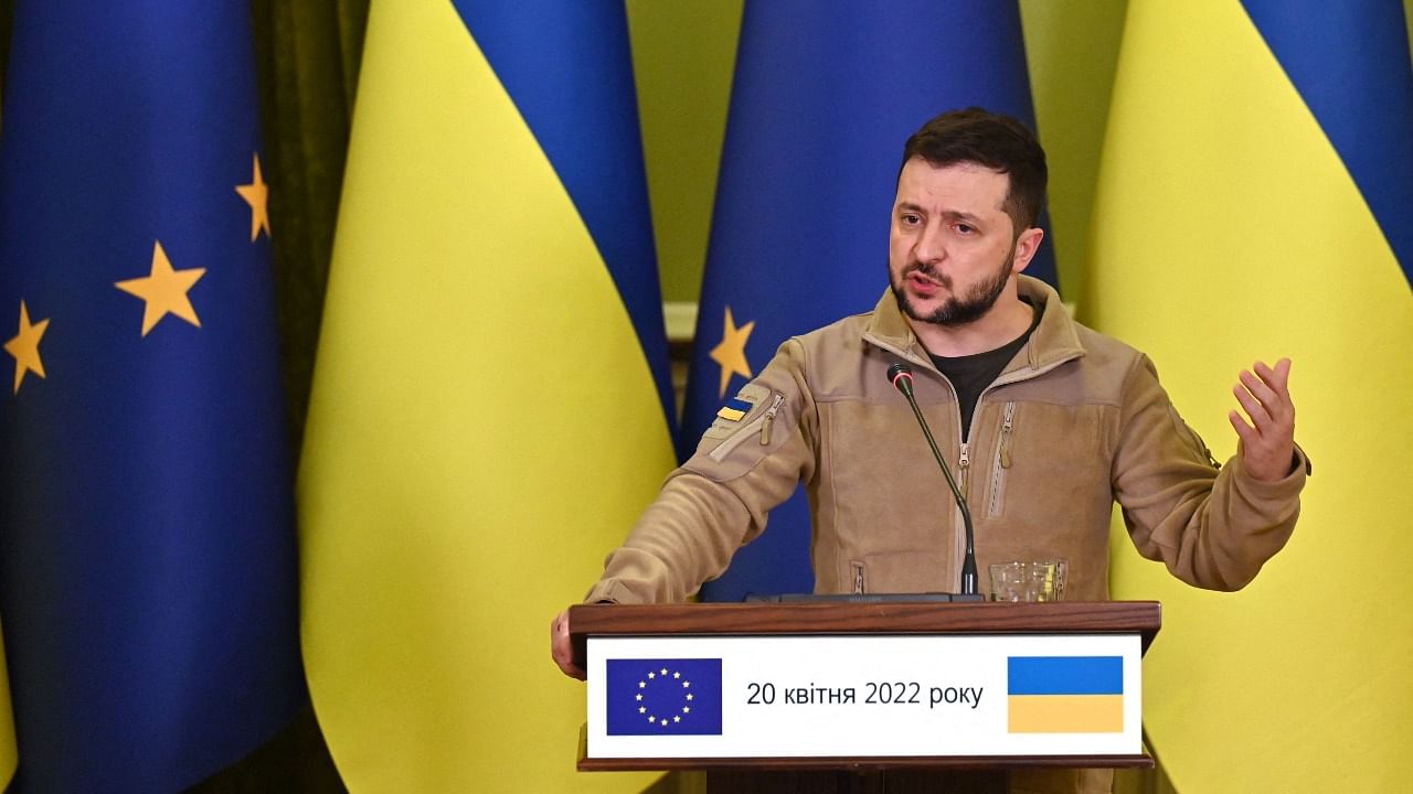 Ukraine President Volodymyr Zelenskyy. Credit: AFP File Photo