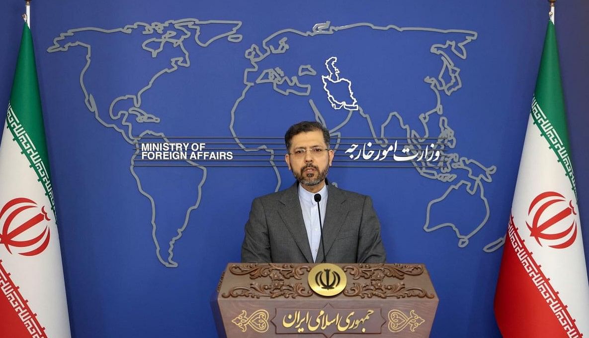 Iran's Foreign Ministry spokesman Saeed Khatibzadeh. Credit: AFP
