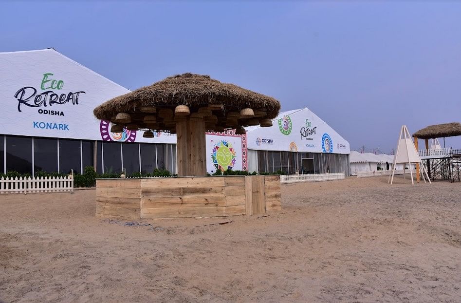 Eco Retreat Konark—an initiative by the Department of Tourism of the Government of Odisha. Credit: Eco Retreat Konark