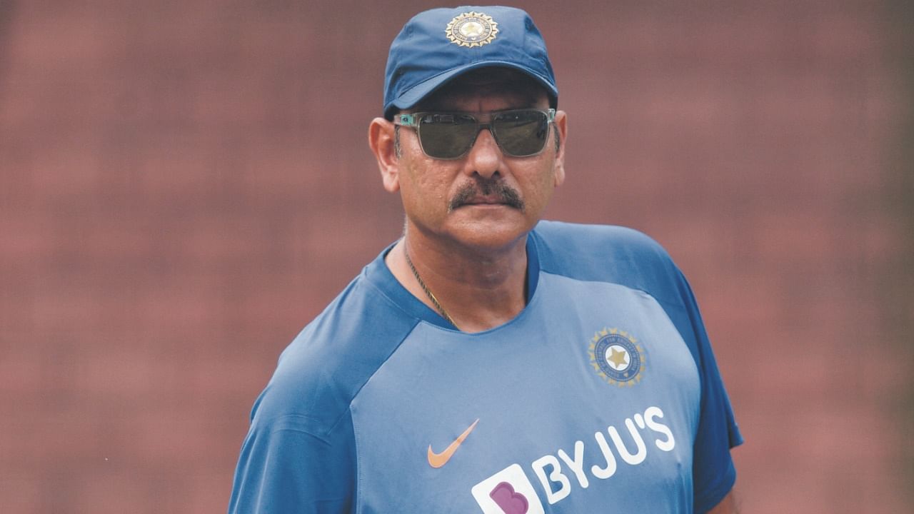 Shastri was at the helm of India's coaching staff between 2014 and 2021. Credit: AFP Photo