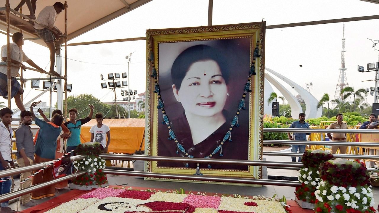 Jayalalithaa’s death is one of the most politicised issues in Tamil Nadu in the past few years. Credit: PTI Photo