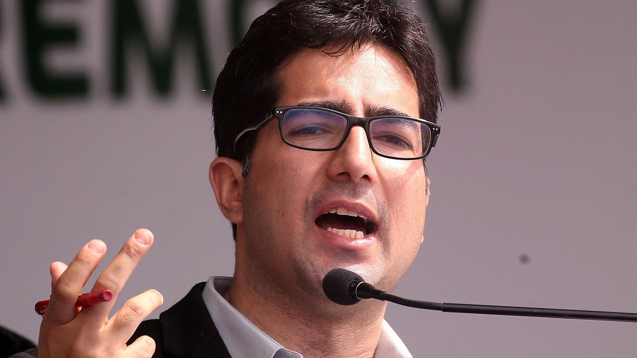 IAS officer Shah Faesal. Credit: Reuters File Photo