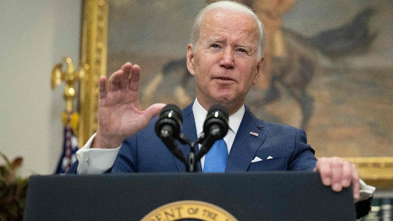 US President Joe Biden. Credit: AFP Photo