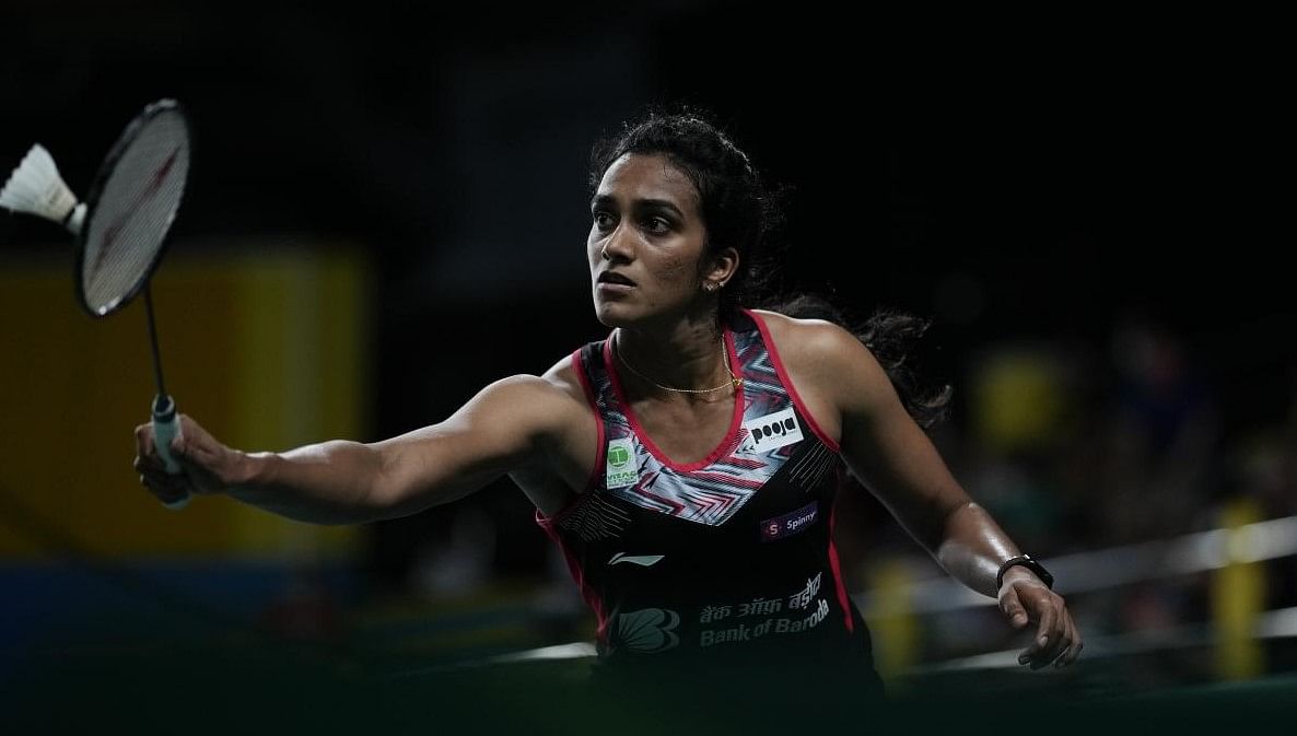 File photo of Indian Badminton star India's Sindhu V. Pusarla. Credit: AP