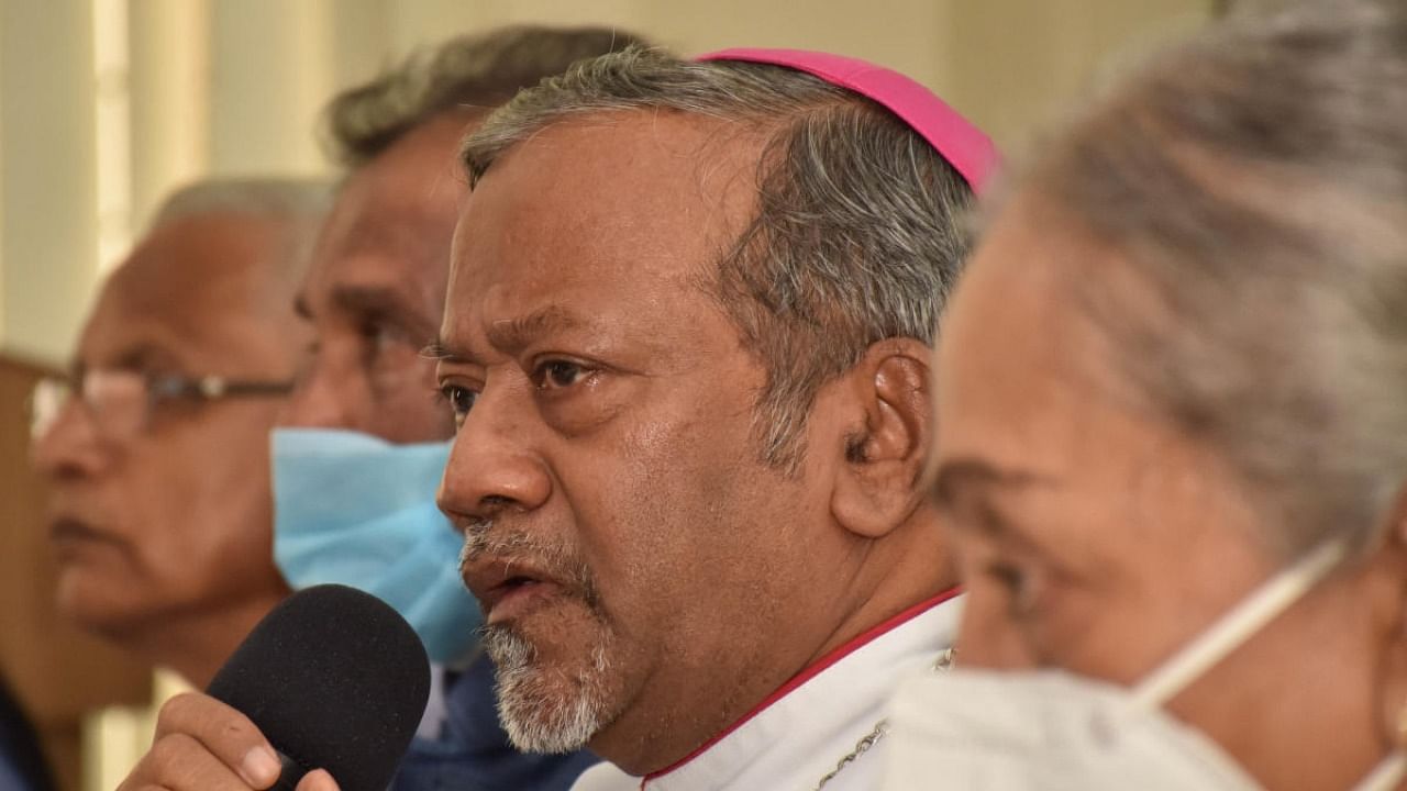 Archbishop of the Archdiocese of Bengaluru Peter Machado. Credit: DH file photo