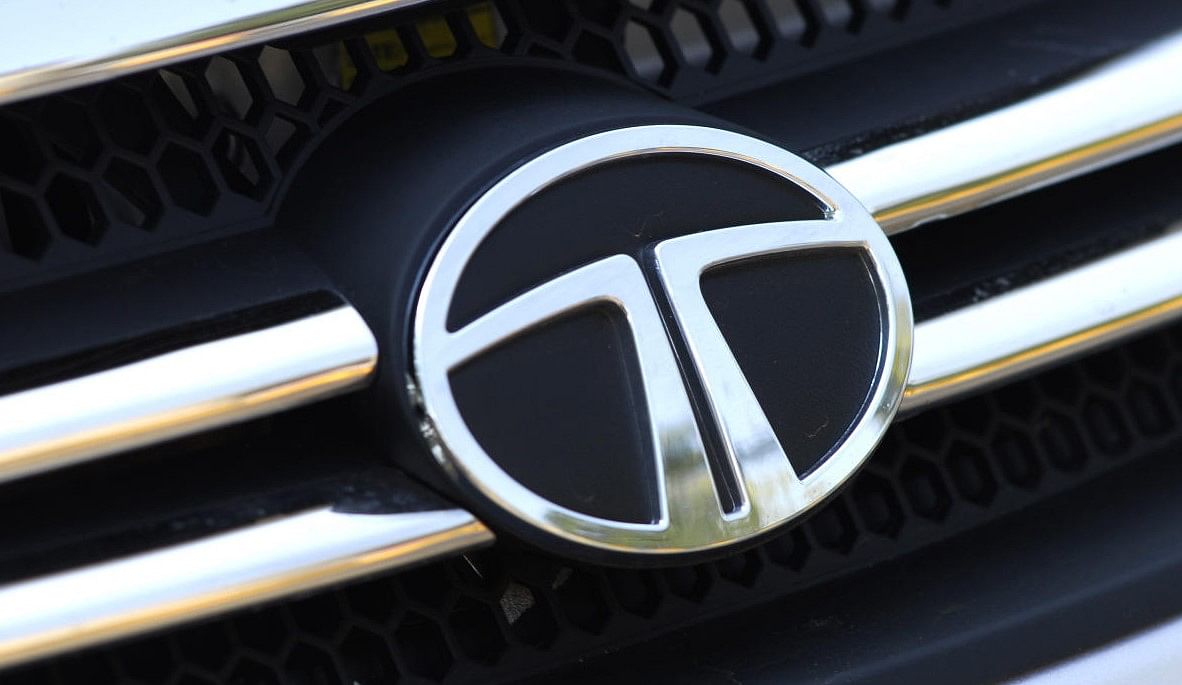 Tata Motors logo. Credit: Bloomberg