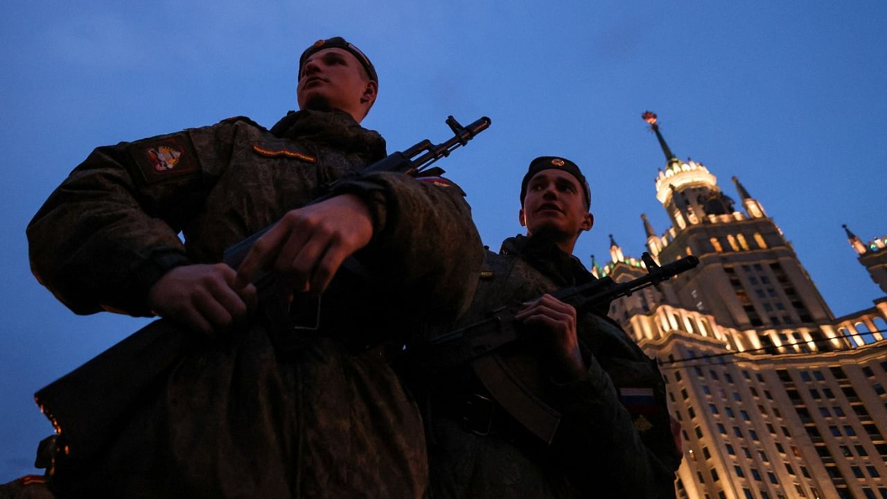 Russian servicemen. Credit: Reuters Photo