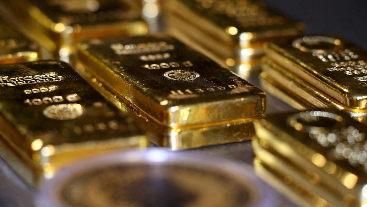Gold bars. Credit: Reuters