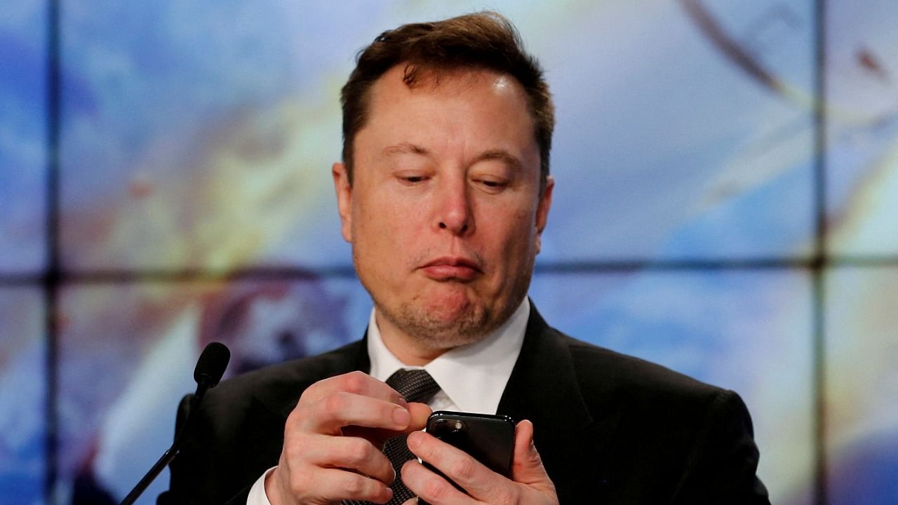 Musk, the world's richest man and the owner of SpaceX and Tesla, calls himself a free speech absolutist. Credit: Reuters Photo
