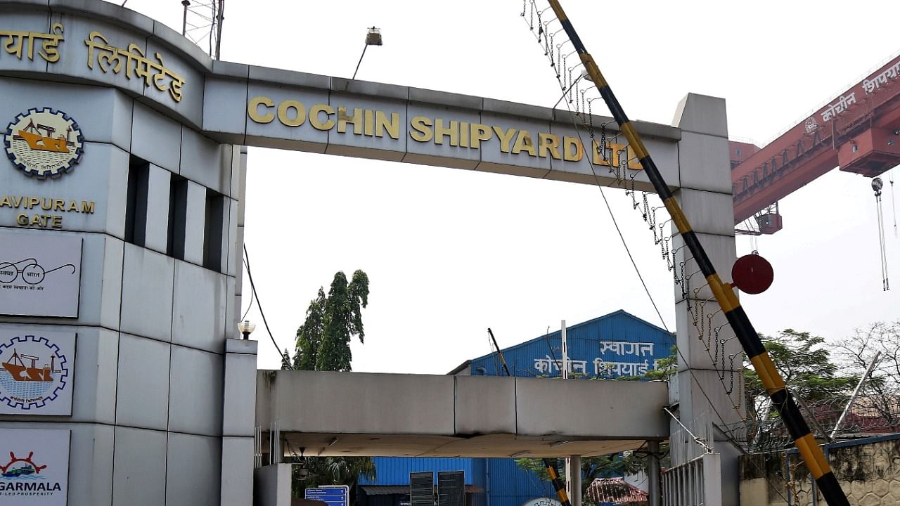 Cochin Shipyard. Credit: PTI File photo
