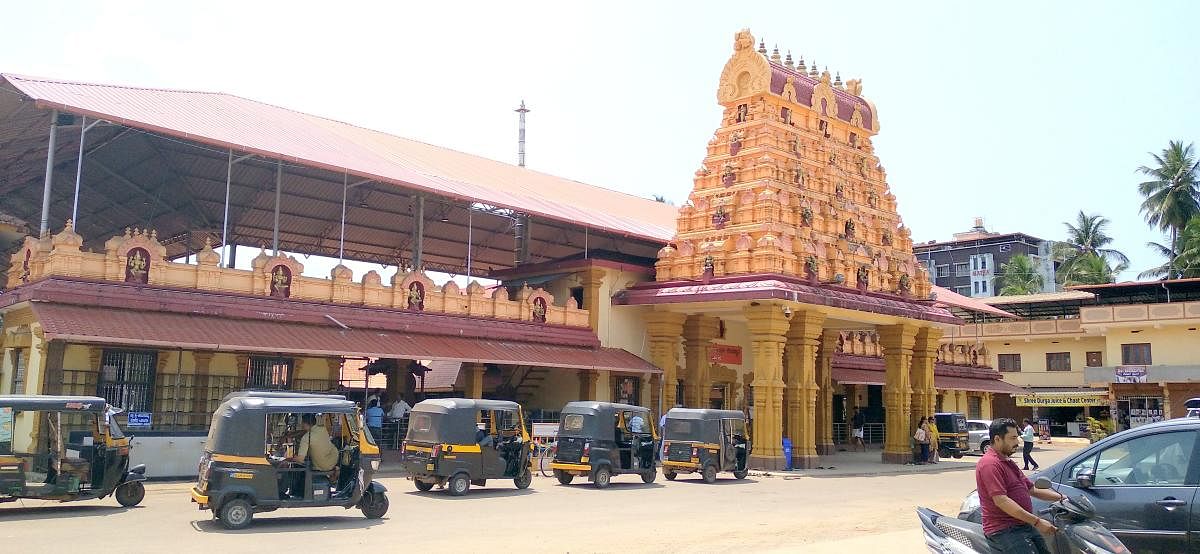 The Bappanadu Sri Durgaparameshwari Temple in Mulki. DH Photo