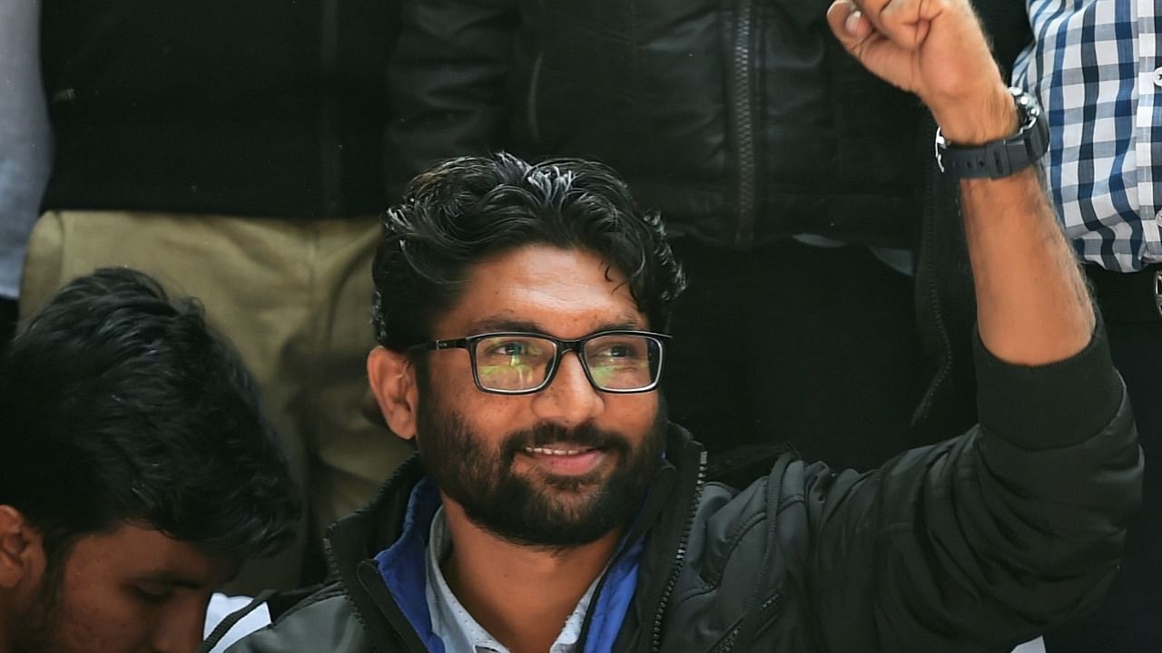 Jignesh Mevani. Credit: AFP file photo