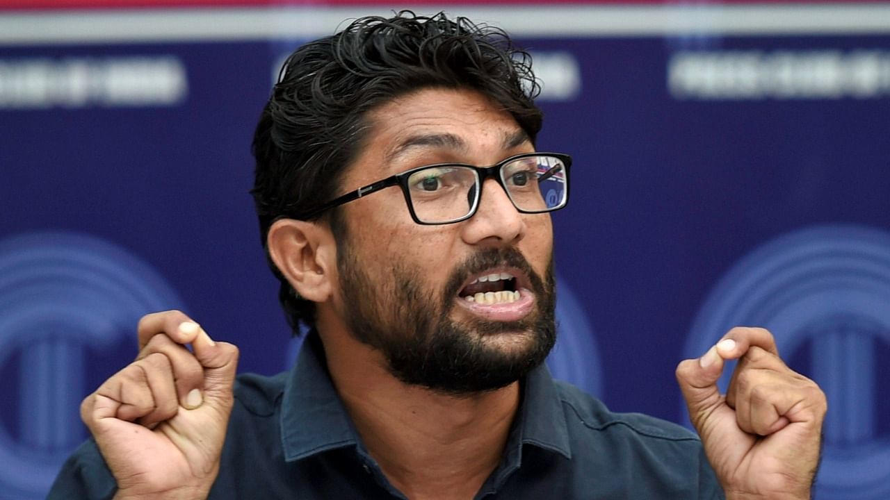 Gujarat MLA Jignesh Mevani. Credit: PTI File Photo