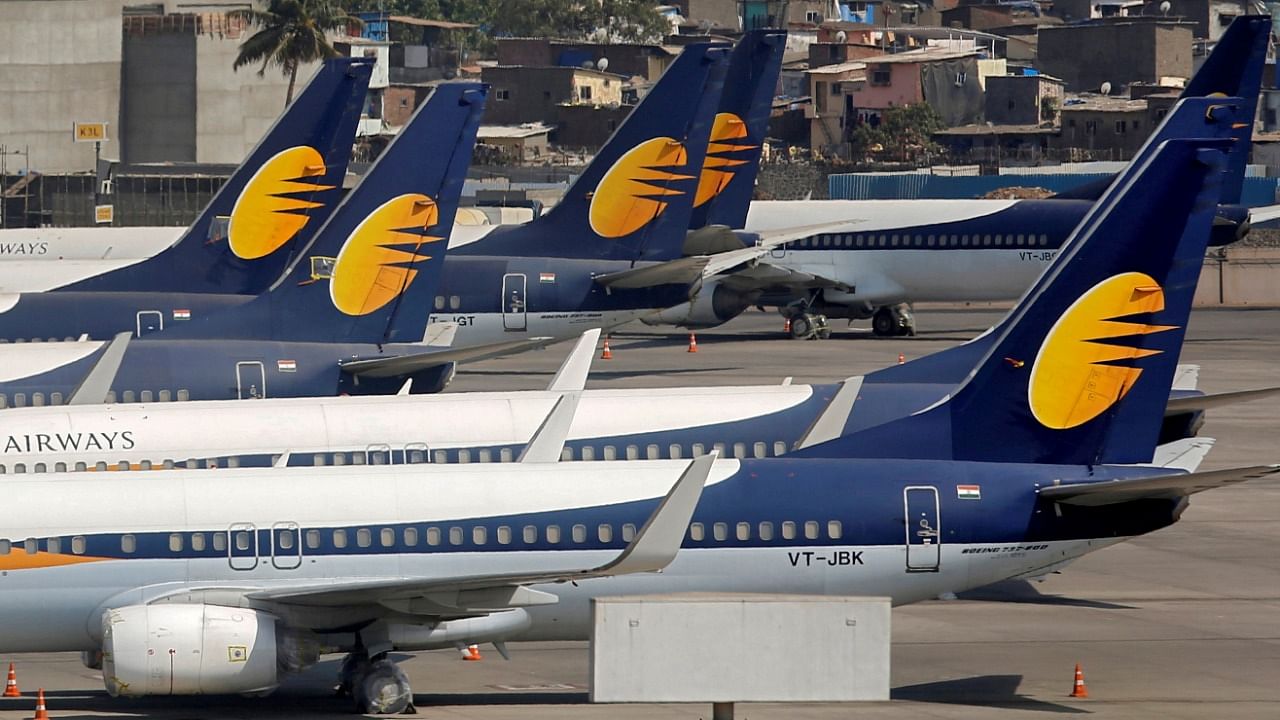 Jet Airways, which has not flown since April 17, 2019, is currently in the process of re-launching operations under its new promoters Jalan-Kalrock Consortium. Credit: Reuters Photo