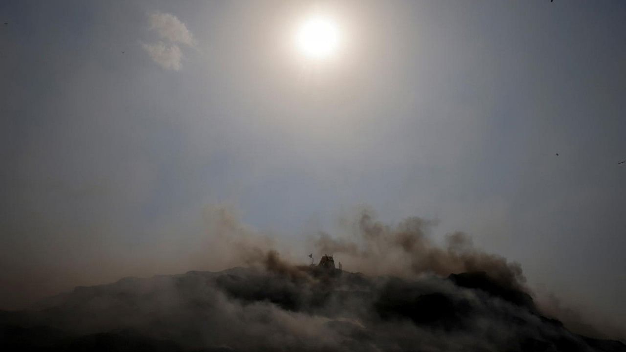 High levels of pollutants and irritants in the air pose another challenge. Credit: Reuters Photo