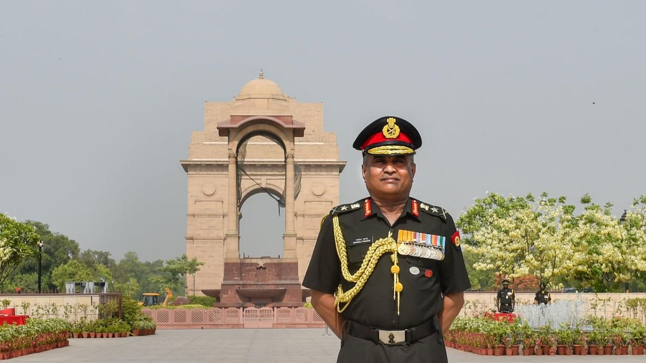 Army Chief Manoj Pande. Credit: PTI photo