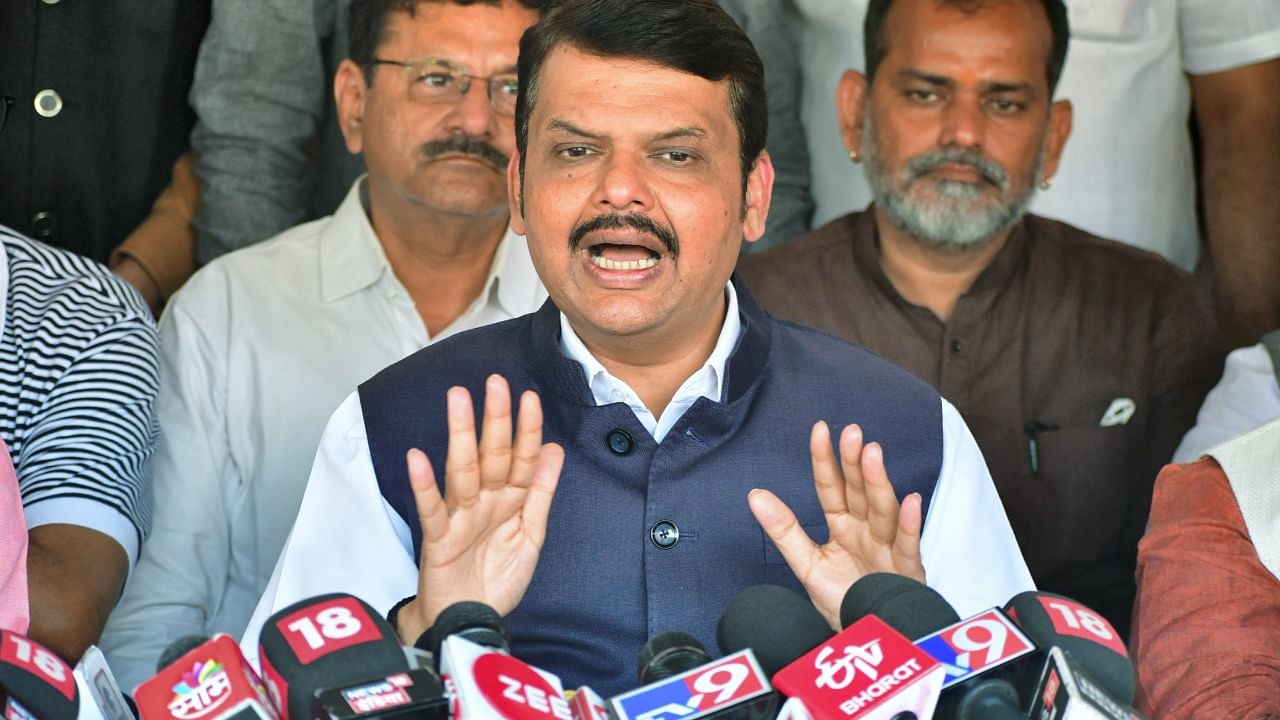 Maharashtra Leader of Opposition and two-time former Chief Minister Devendra Fadnavis. Credit: PTI Photo