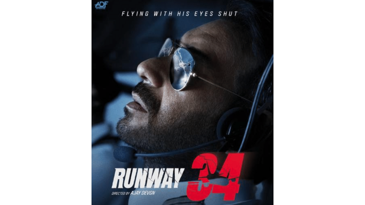 The official poster of 'Runway 34'. Credit: IMDb