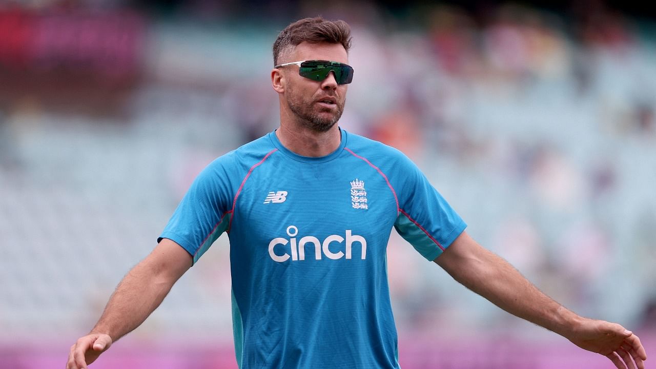 England pacer James Anderson. Credit: AFP File Photo