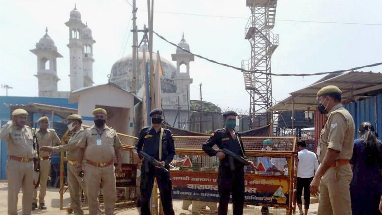 A view of the Gyanvapi mosque. Credit: PTI file photo