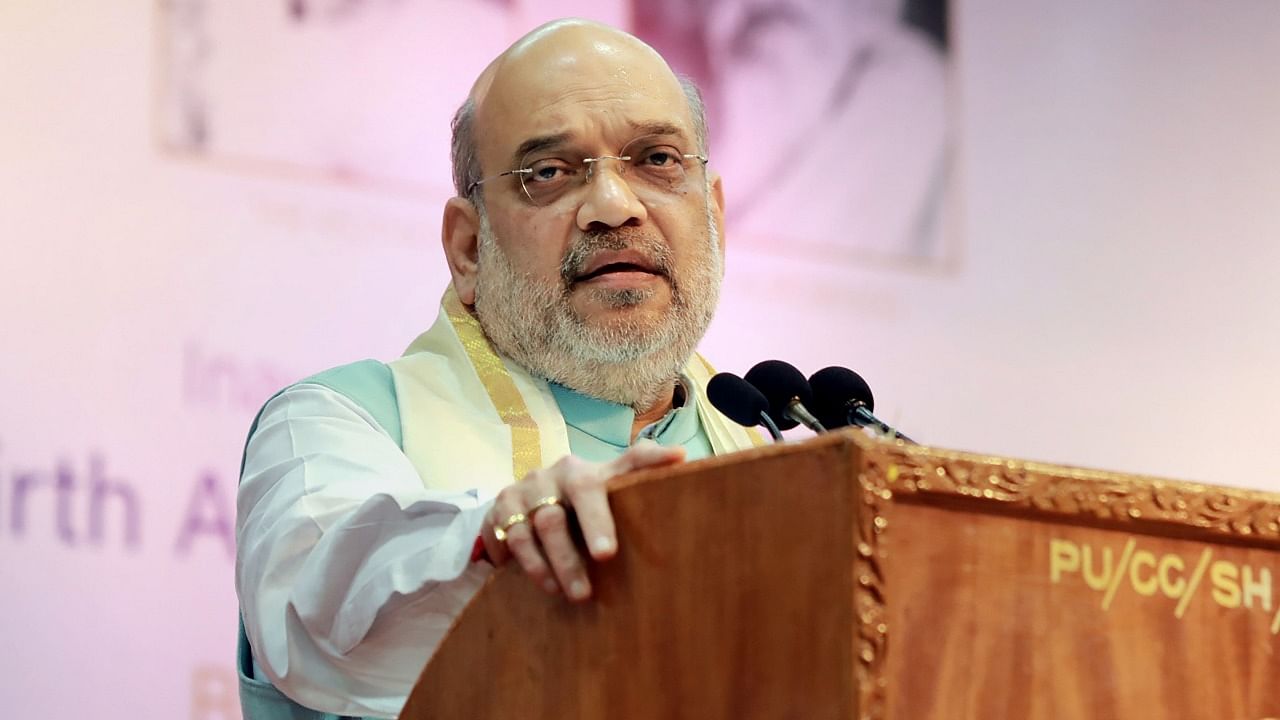 Union Minister Amit Shah. Credit: PTI Photo