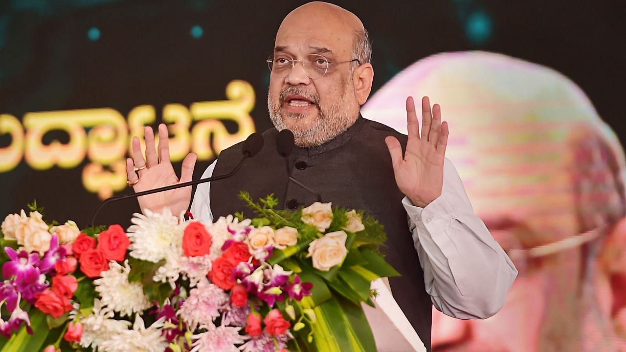 Union Home Minister Amit Shah. Credit: PTI Photo