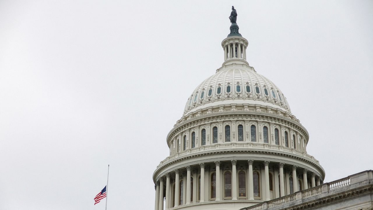 A view of the US Capitol Building in Washington. Credit: Reuters File Photo