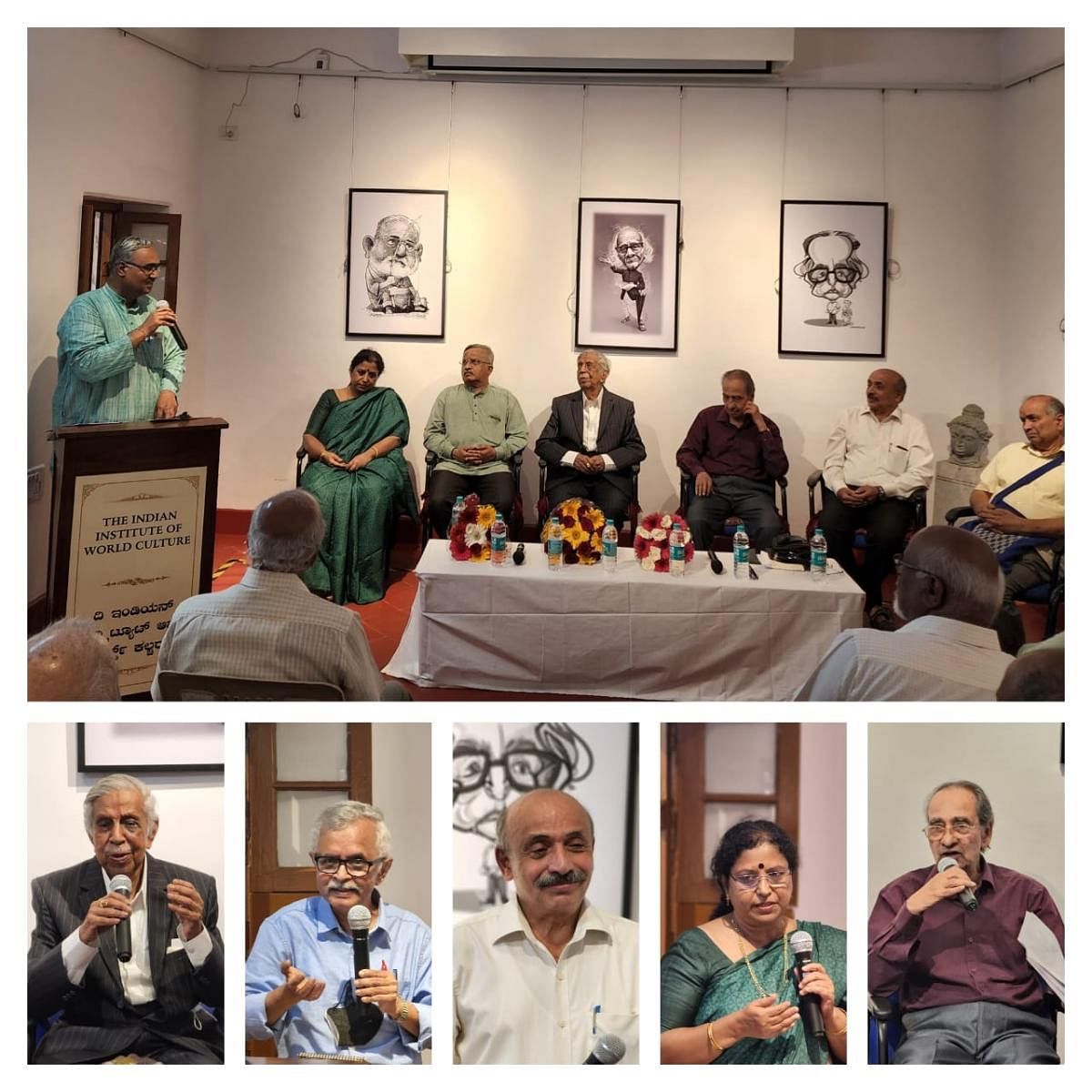 A panel of eminent writers on Saturday discussed the enduring relevance of epics, which forms the core of former journalist and chief information commissioner Suchetana Swaroop’s book ‘Beyond East and West. Credit: DH Photo