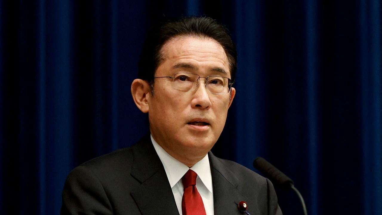 Japan Prime Minister Fumio Kishida. Credit: Reuters file photo