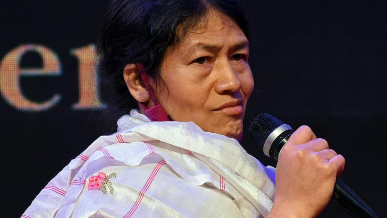 Social rights activist Irom Chanu Sharmila, who held a 16-year-long hunger strike against the Armed Forces (Special Powers) Act, 1958, said she fought authorities as a one-woman army. Credit: DH Photo