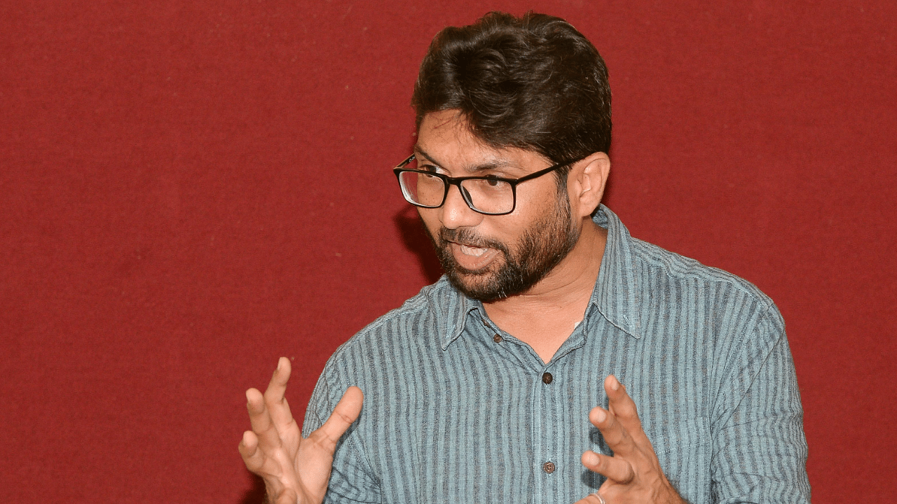 Independent MLA and Dalit leader Jignesh Mevani. Credit: DH Photo