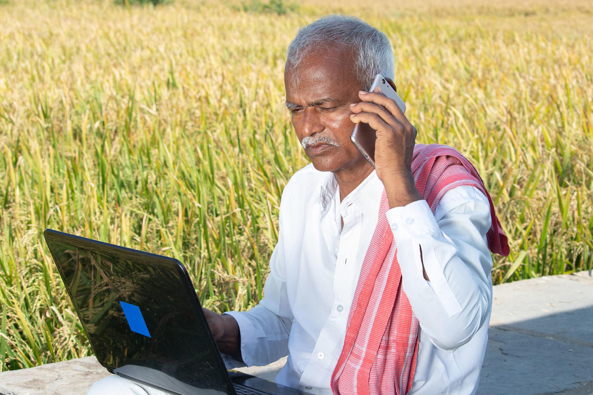 56% of active internet users belong to rural India. Credit: iStock Photo