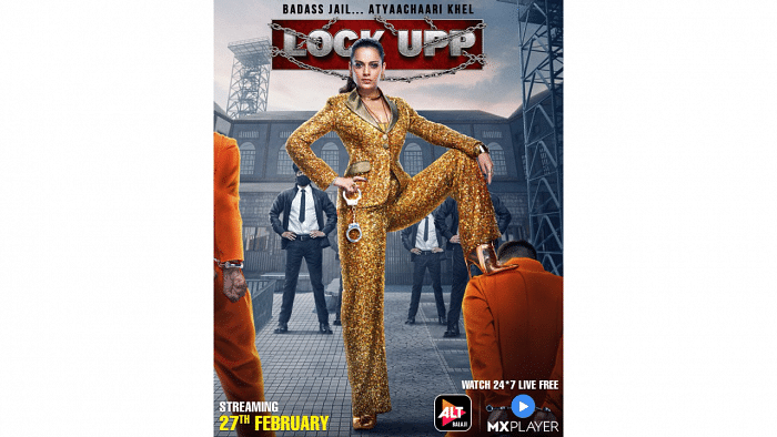 The official poster of 'Lock Upp'. Credit: Twitter/@pudiharicharan