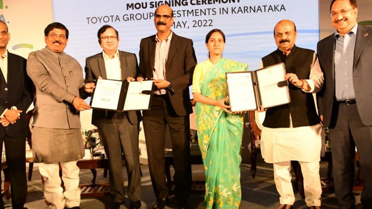 TKM and TKAP on Saturday inked a Memorandum of Understanding (MOU) with the Karnataka government in this regard. Credit: Special arrangement