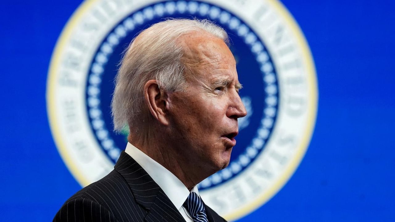 US President Joe Biden. Credit: Reuters file photo