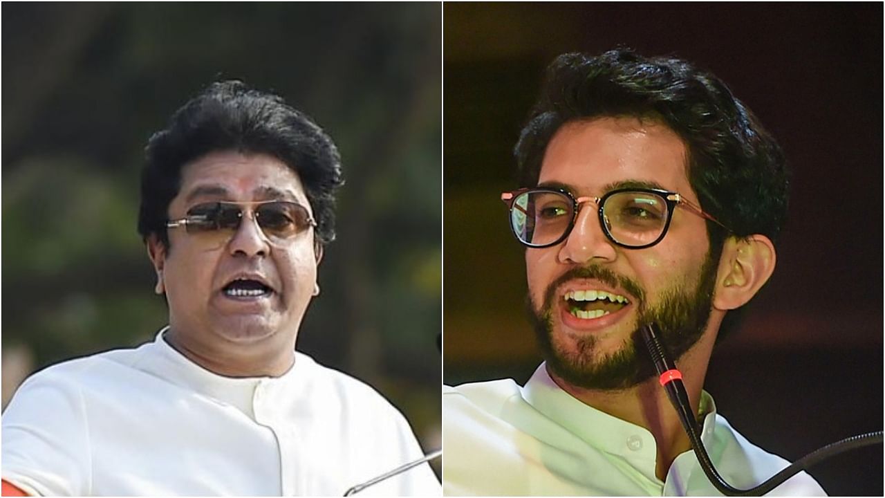 Raj Thackeray is expected to visit Ayodhya on June 5 while his nephew Aaditya, the Yuva Sena President and the state’s Tourism, Protocol and Environment Minister, will be there on June 10. Credit: PTI photos
