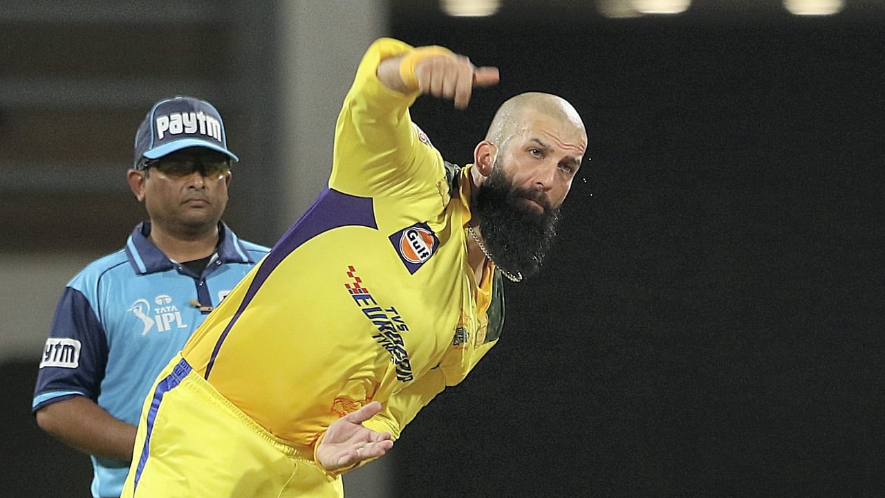 CSK's English batter-spinner Moeen Ali. Credit: PTI File Photo