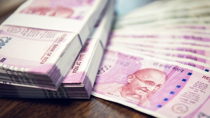 During the trading session, the rupee touched its lifetime low of 77.52. Credit: iStock Images