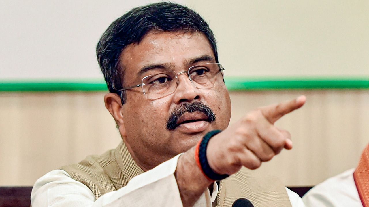 Union Minister for Education Dharmendra Pradhan. Credit: PTI Photo