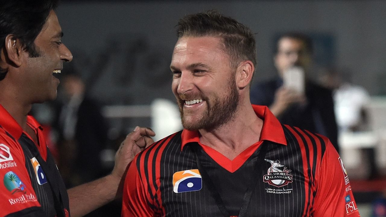 Former New Zealand captain Brendon McCullum. Credit: AFP File Photo