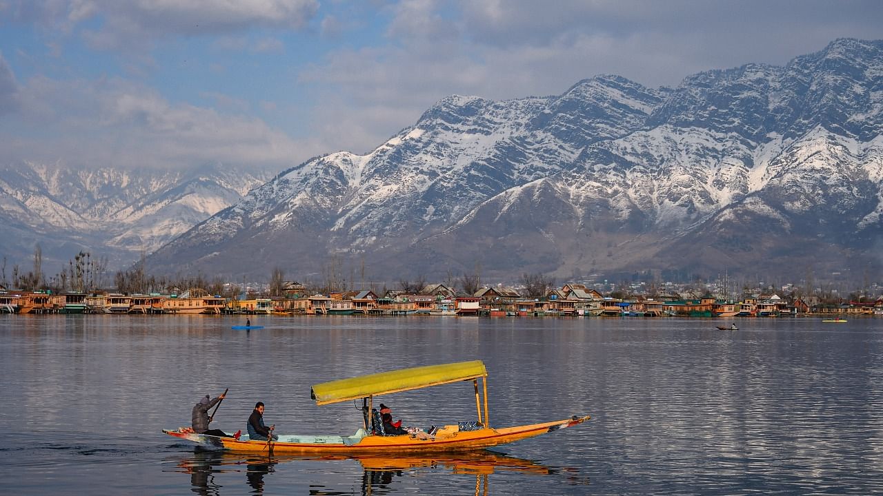 Dal Lake in Srinagar. Credit: PTI Photo