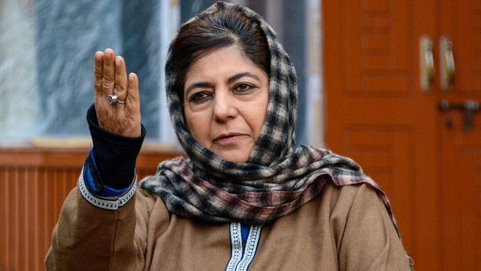 Former Jammu and Kashmir Chief Minister Mehbooba Mufti. Credit: PTI File Photo