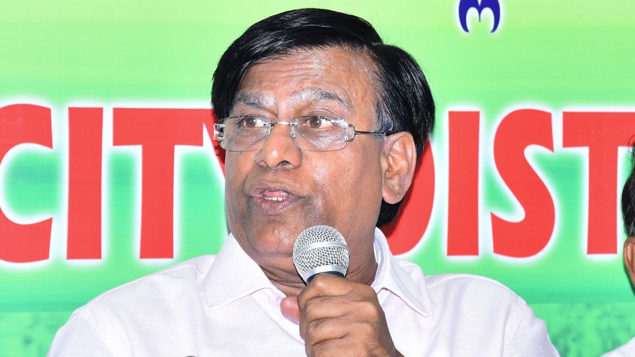 KPCC vice-president Basavaraj Rayareddy. Credit: DH File Photo