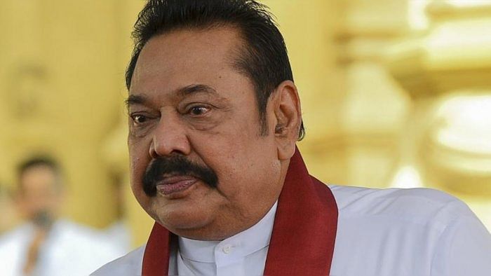 Former Prime Minister Mahinda Rajapaksa. Credit: AFP File Photo