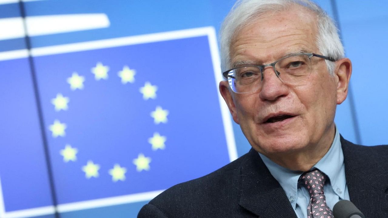 EU foreign policy chief Josep Borrell. Credit: Reuters File Photo
