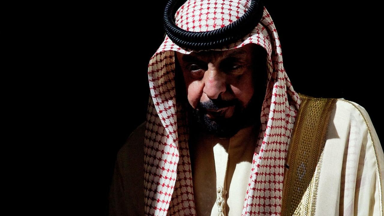 UAE President and ruler of Abu Dhabi Sheikh Khalifa bin Zayed Al Nahyan. Credit: AFP File Photo