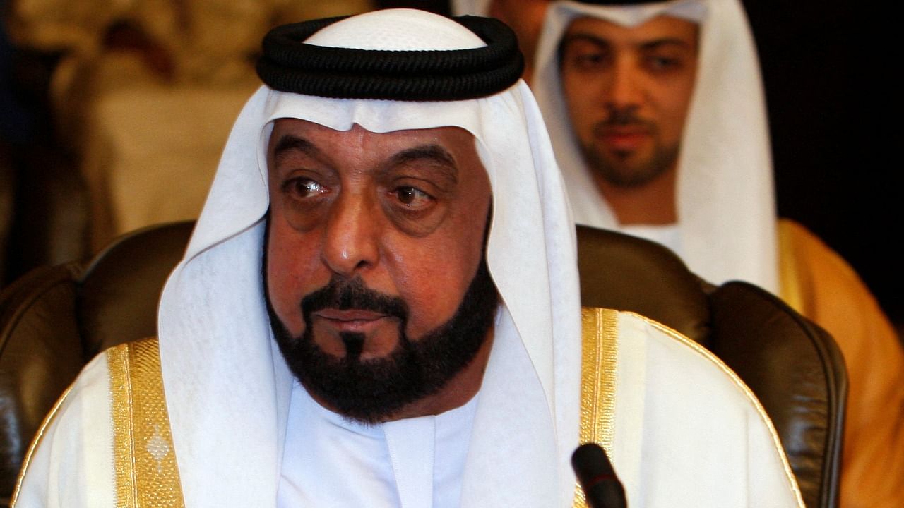 UAE President Sheikh Khalifa bin Zayed Al Nahyan. Credit: Reuters File Photo