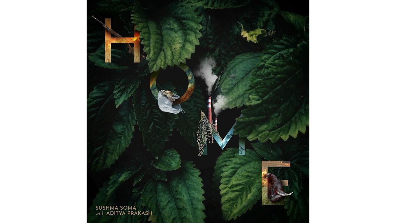 The cover of Sushma Soma's new album 'Home'.