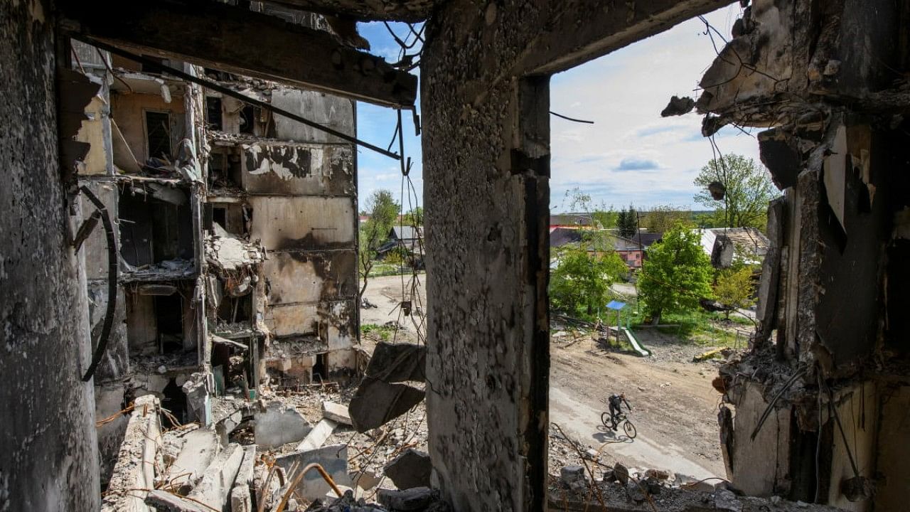 Zelenskyy said Ukraine's forces made progress, retaking six Ukrainian towns or villages in the past day. Credit: Reuters Photo